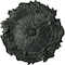 Ekena Millwork Plymouth Ceiling Medallion (Fits Canopies up to 1 5/8"), 16 3/4"OD x 1 3/8"P, Painted Turtle Crackle CM16PLPTC - alternate 1